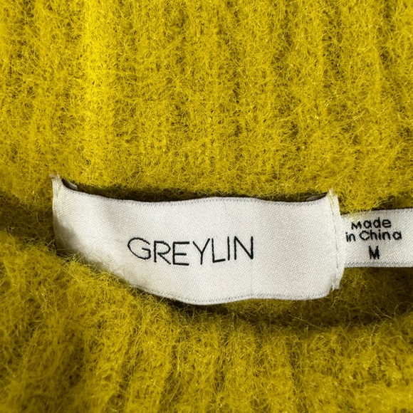 New Greylin Paola Cozy Colorful Stripe Colorblock Fuzzy Knit Sweater - Picture 4 of 6